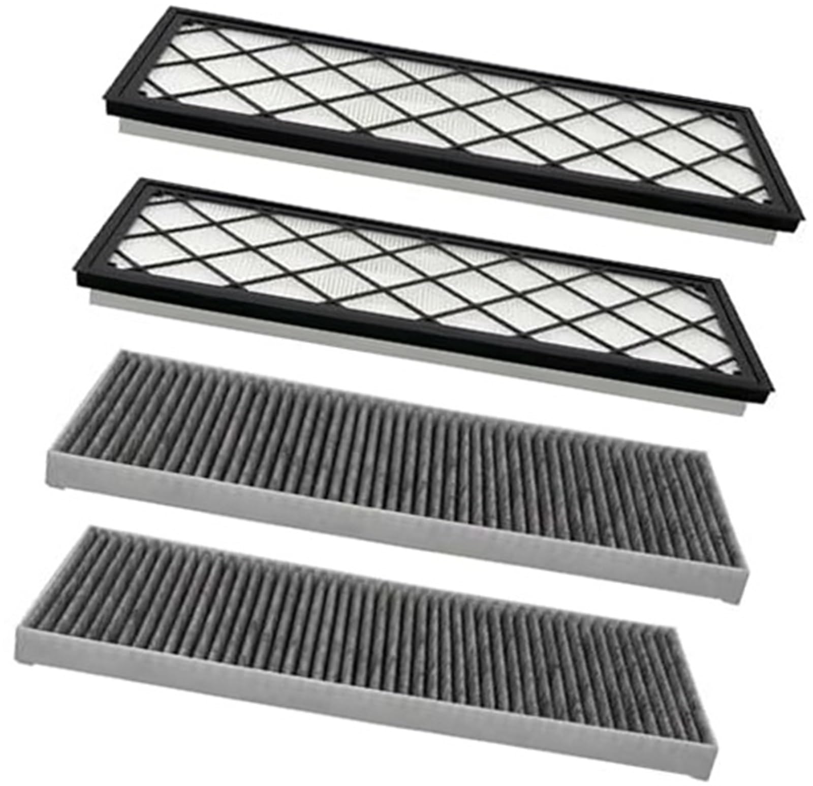 Rynplex Activated Carbon Cabin Filter Activated Carbon Cabin Filter 4Pcs Air Hepa, for Tesla Model Y Juniper 2025 2024