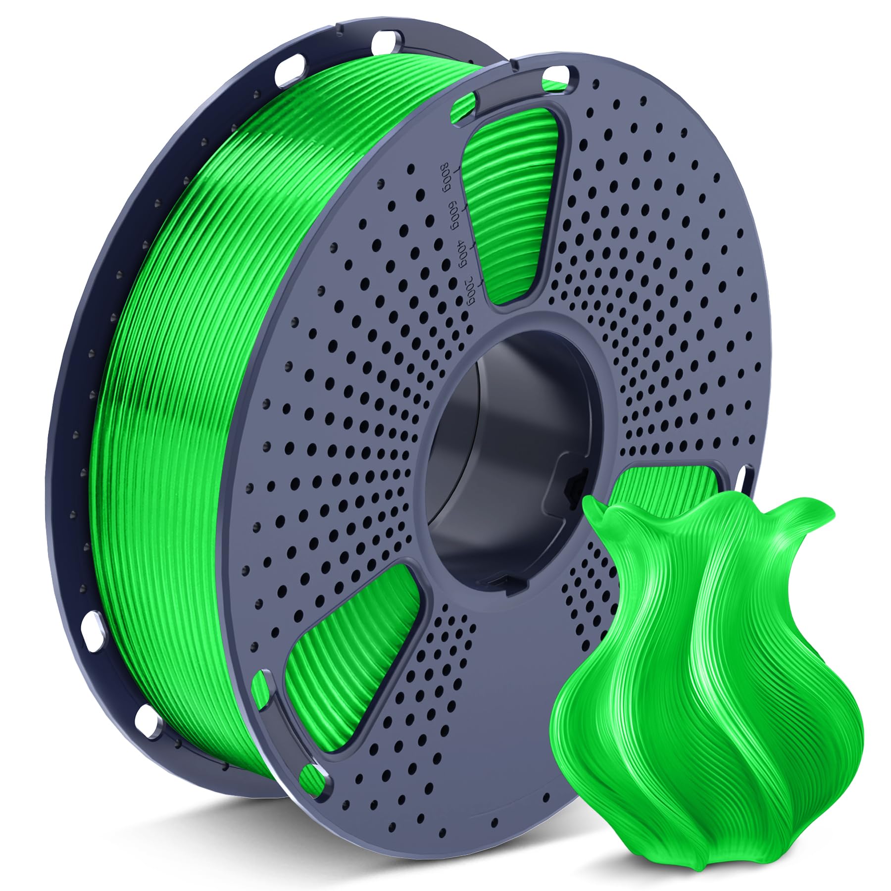 SUNLU PETG Filament 1.75mm,1kg,Transparent Green