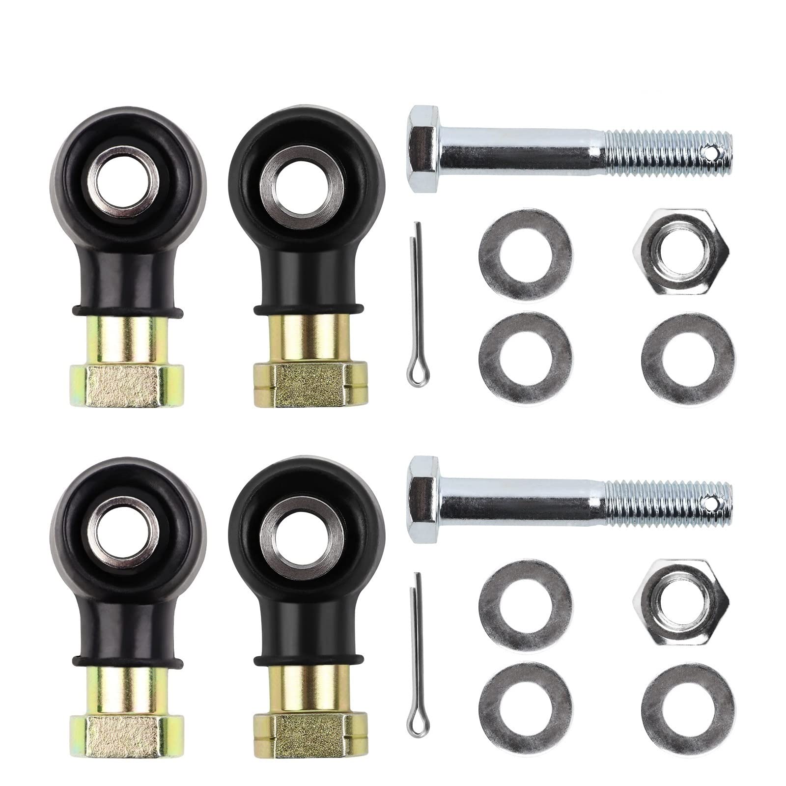 Accessori 2 set kit estremità tirante adatto for Polaris Sportsman 500 800 700 570 X2 Magnum 500 Trail Boss 325 330