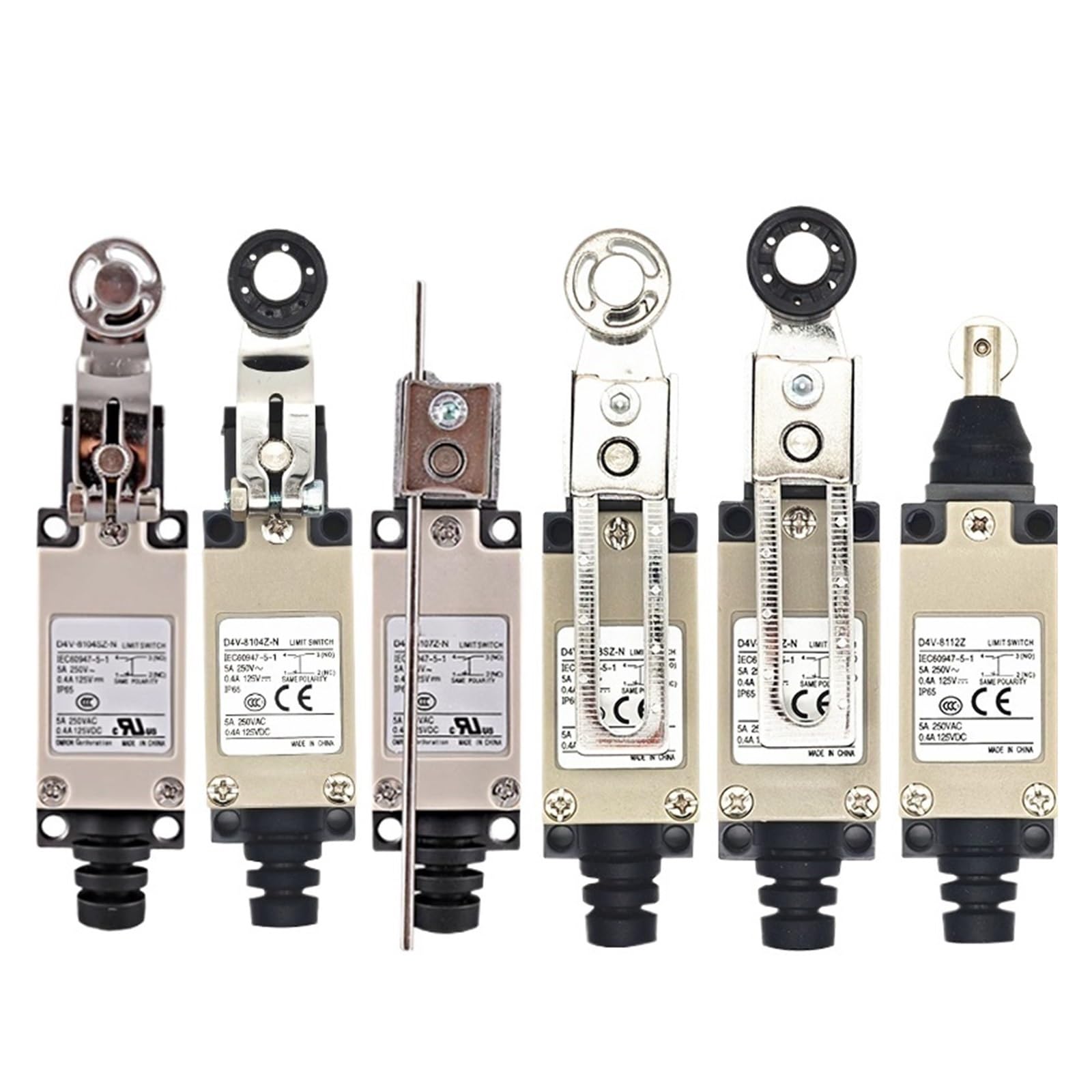 Interrupteur de fin de course D4V-8104Z-N rotatif pour automatisme - 2
