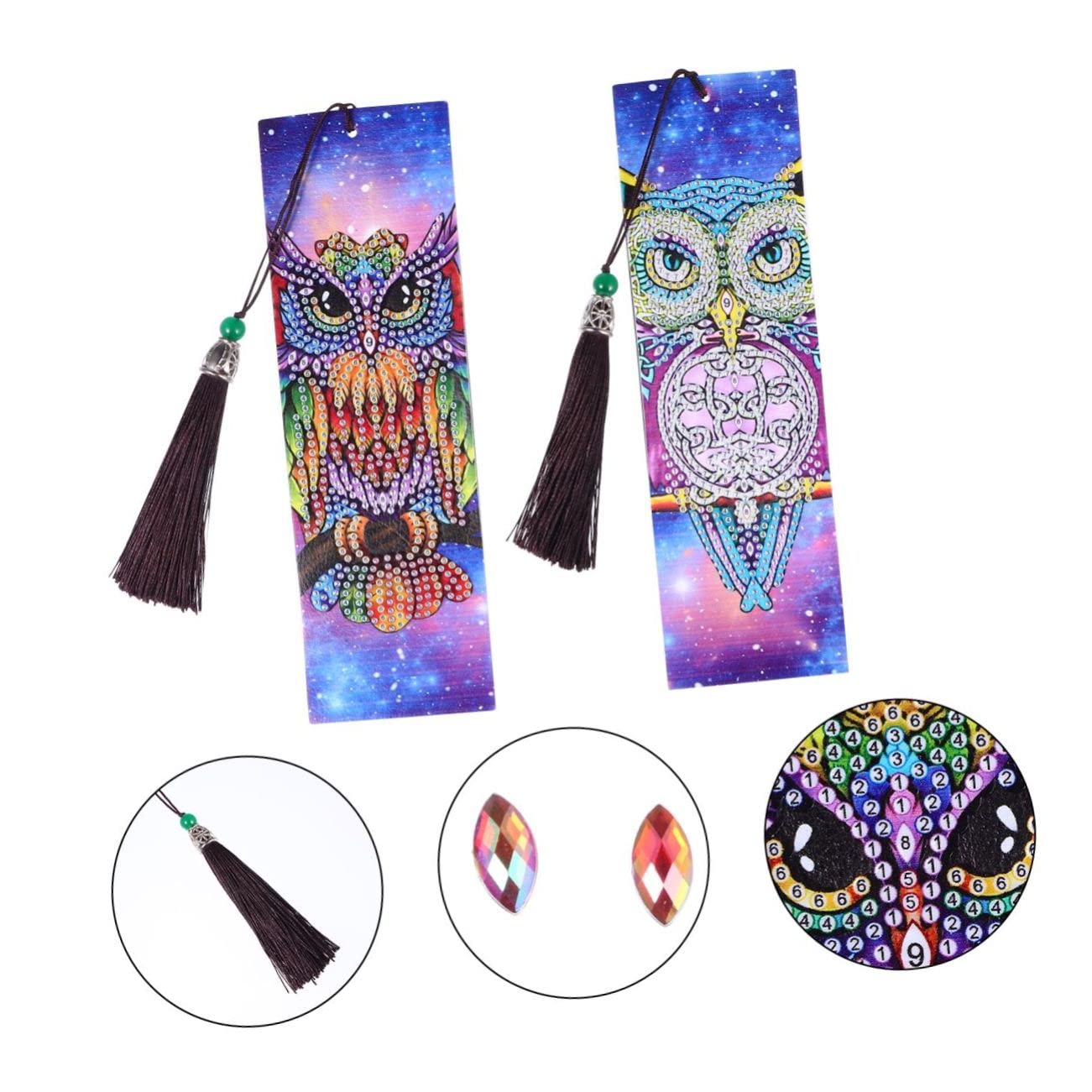 Angoily 3 Series Marcadores De Diy Con Manualidades De Con Strass Para Navidad Y Cumpleaños 2 Piezas X 3