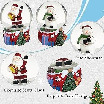 サンタクロースのスノードーム ツリースノードーム(LIGHT): 『欧州航路』