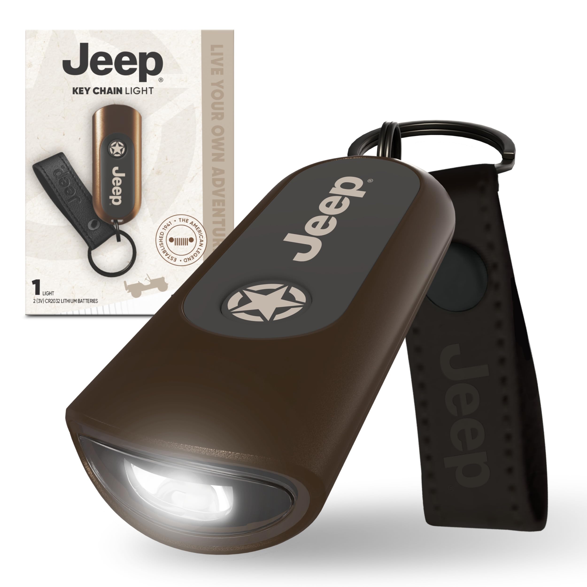 Energizerjeep Keychain Flashlight Bright Compact Portable