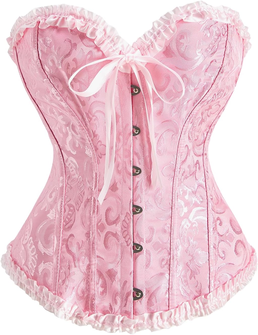 Women's Corset Bustier Tops Lingerie Lace Up Bodyshaper Top