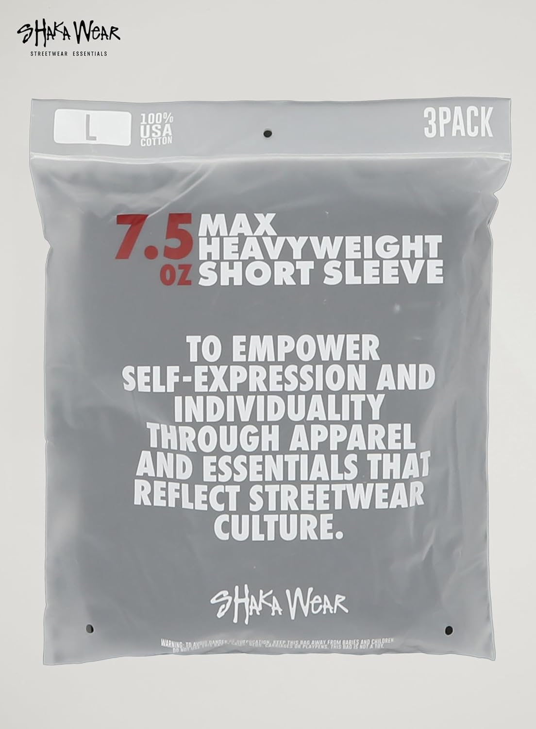 Shaka Wear 7.5oz Max Heavyweight Short Sleeve