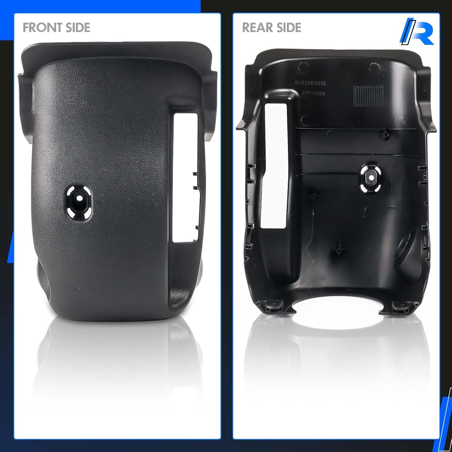 84852-D4000WK Steering Column Lower Ignition Shroud with Key Start Hole Fit for Kia Optima 2016-2020, Lower Clmn Cover Bezel Replace# 84852D4000WK, 84852-D4200WK, Black