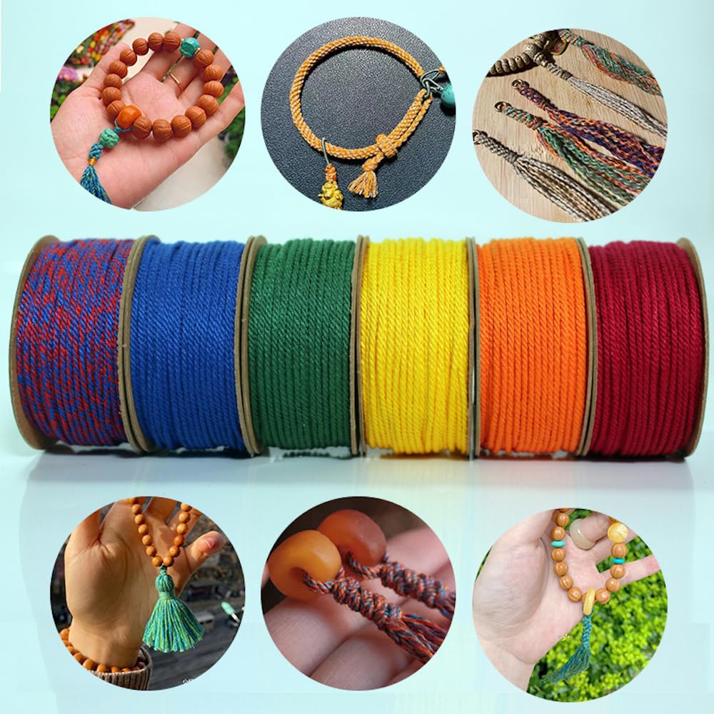 Cordon En Coton 1 Rouleau De Corde En Coton Cordon En Coton Ficelle D