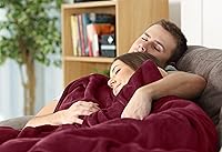 Vista 407 de Utopia Bedding - Manta de vellón de lujo, mullida, antiestática; manta de suave microfibra de 8.8 oz/yd² (300 g/m²) para cama; tamaño individual