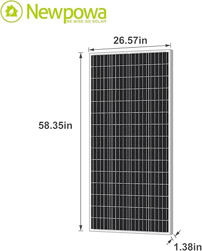 Miniatura 2 de Newpowa 175200 W panel solar, Plateado