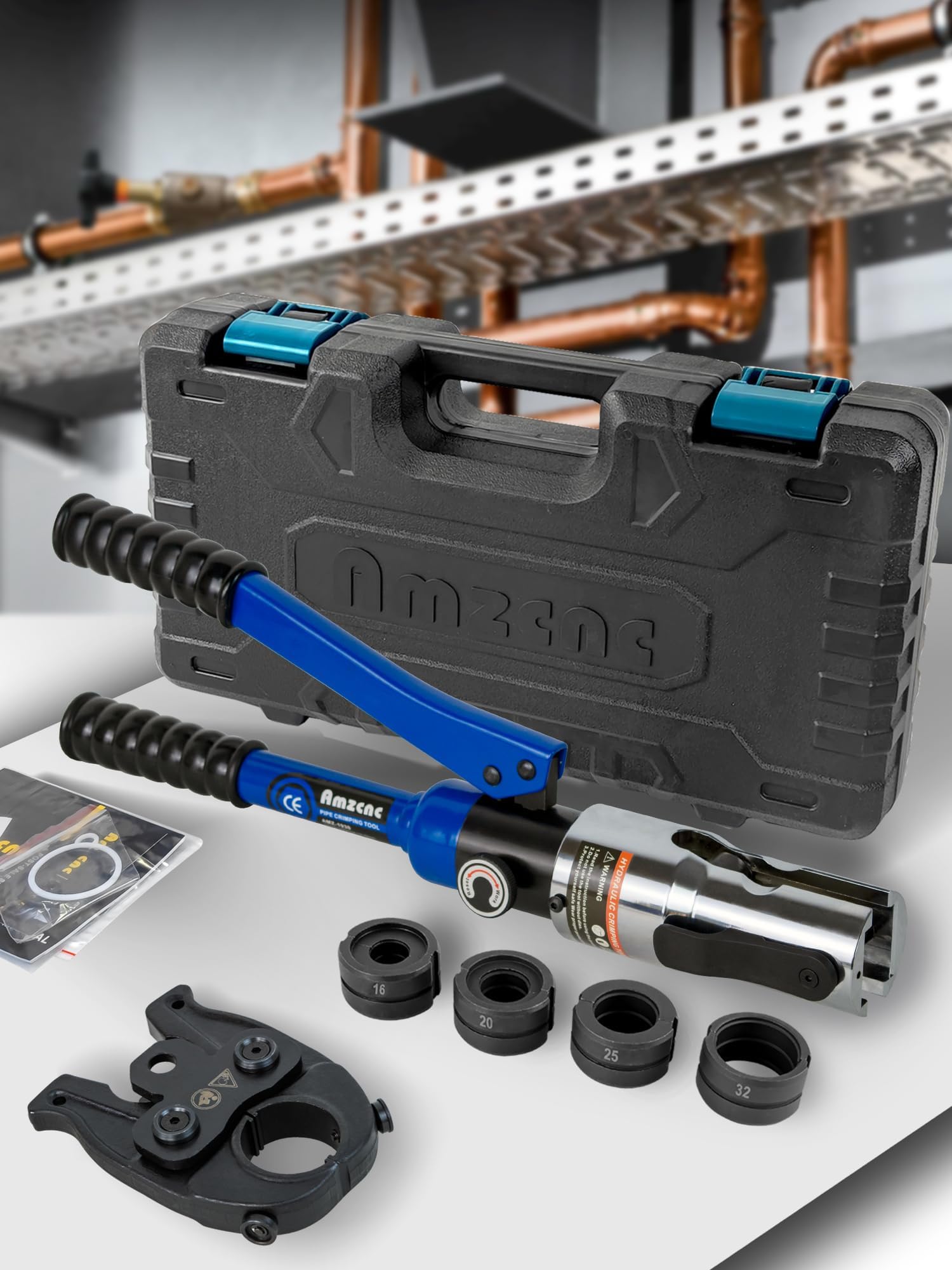 Profi Pressbacke TH16/TH20/TH26 - Kontur Presszange Für Alu- Und Kunststoffrohre