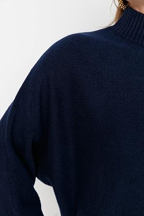 Trendyol Women Regular Basic Standing Collar Knitwear Sweater