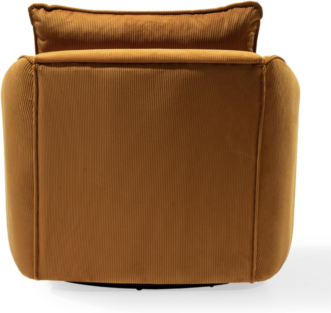 MELAGIO Wiley Swivel Accent Chair Upholstered Performance Fabric 360-Degree Swivel Accent Side Chair Living Room Bedroom Restaurant Coffee Shop Fully Assembled