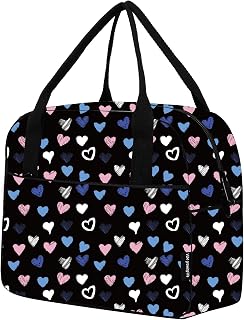 VLM Lunch Bag,Lunch Box for Women Men,Reusable Insulated Lunch Tote,Small Leakproof Cute Lunch Cooler with High Capacity for Work,Picnic,Campin
