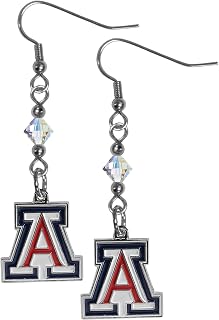 Siskiyou Sports NCAA Crystal Dangle Earrings