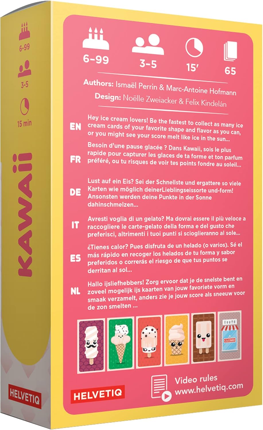 Helvetiq Kawaii Card Game