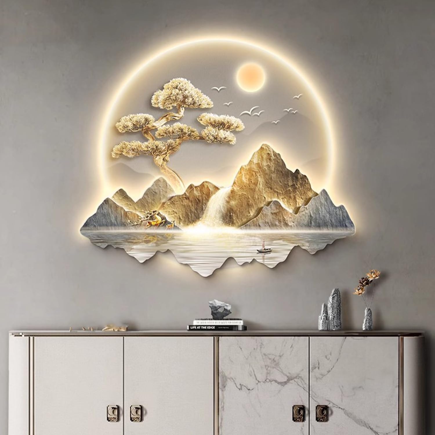 穆桂英（ボクケイエイ)の壁掛け飾り/中国武将の壁飾り/インテリア