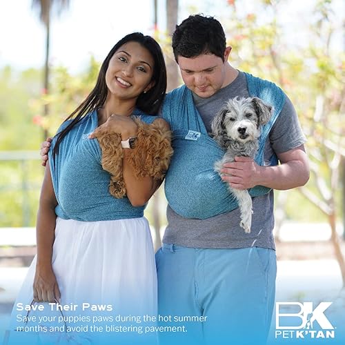 Miniatura 9 de Pet K'tan - Transportador suave para mascotas pequeñas a medianas  Transportador suave para mascotas para gatos y perros  PawQuamarine, XS