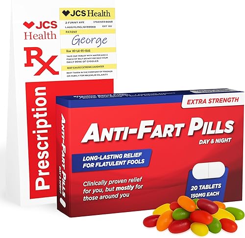 Anti-Fart Pills - Valentine's Day Gifts For Men