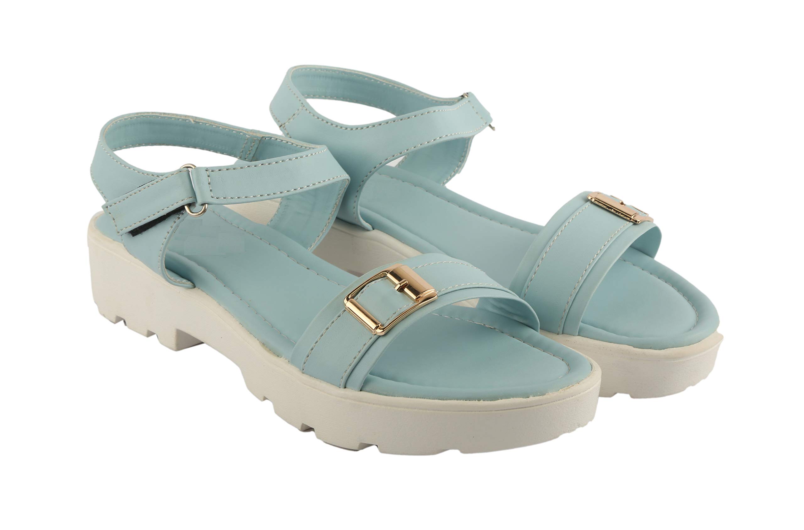 Right Steps Blue Fashion Sandals - 4 UK (37 EU) (G5_A) (B08KXWVWV4) Amazon Price History, Amazon Price Tracker
