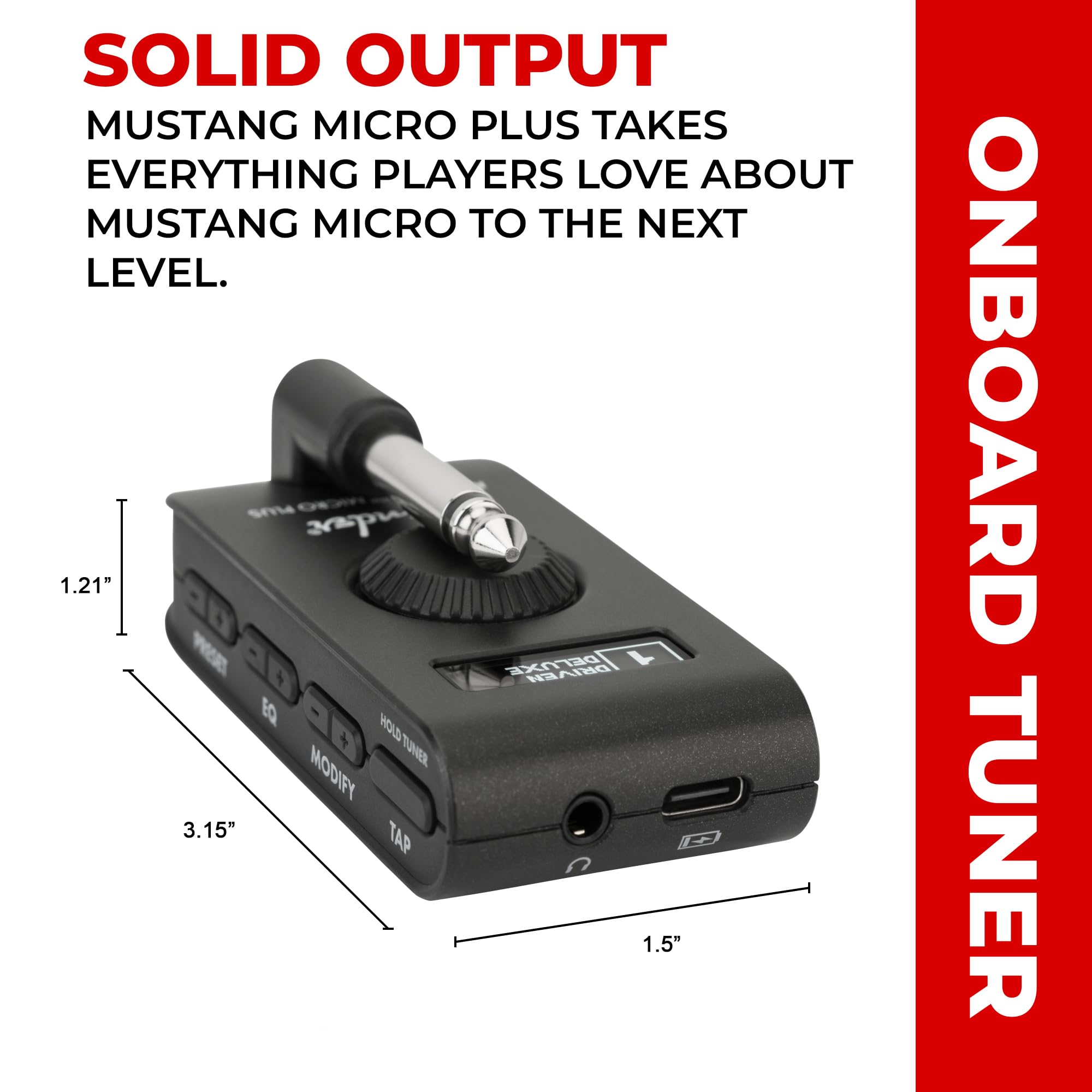 Amazon.com: Fender Mustang Micro Plus Headphone Amplifier Bundle
