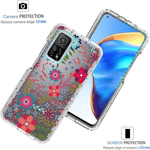 Miniatura 2 de Funda para Mi 10T 5GMi 10T Pro 5GRedmi K30S M2007J3SY con protector de pantalla de vidrio templado, funda protectora a prueba de golpes de TPU