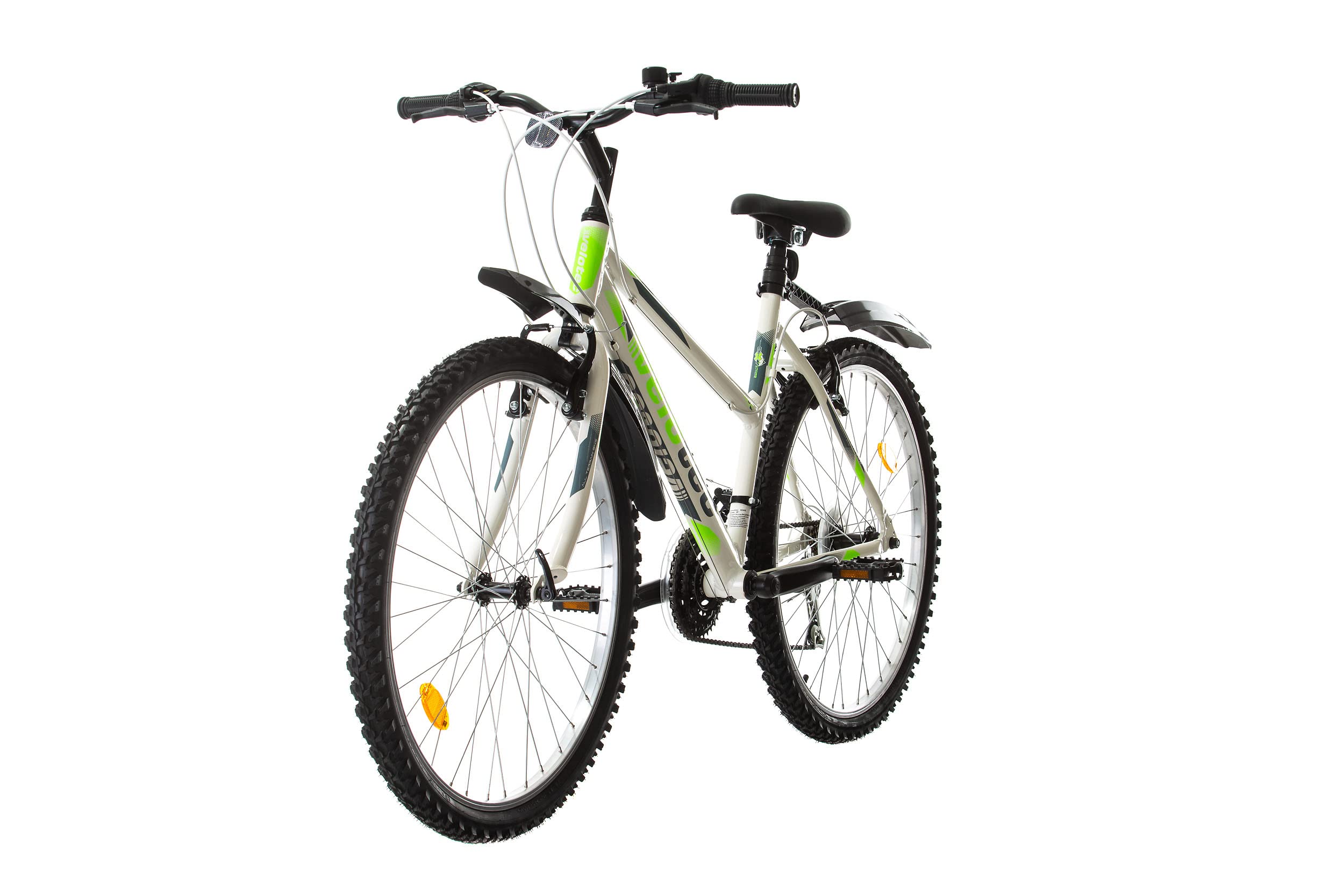 Multibrand Velotec 6th Sense Bicicleta de Montaña de Aluminio 26 Pulgadas, 18 velocidades, V-Brake, para niñas y Mujeres, Adecuada para 150–175 cm