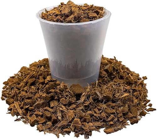 Miniatura 4 de Mezcla de chips y fibras de cáscara de coco prémium para orquídeas, plantas de interior, Monstera y hoja de violín (bolsa de 3 cuartos de galón)