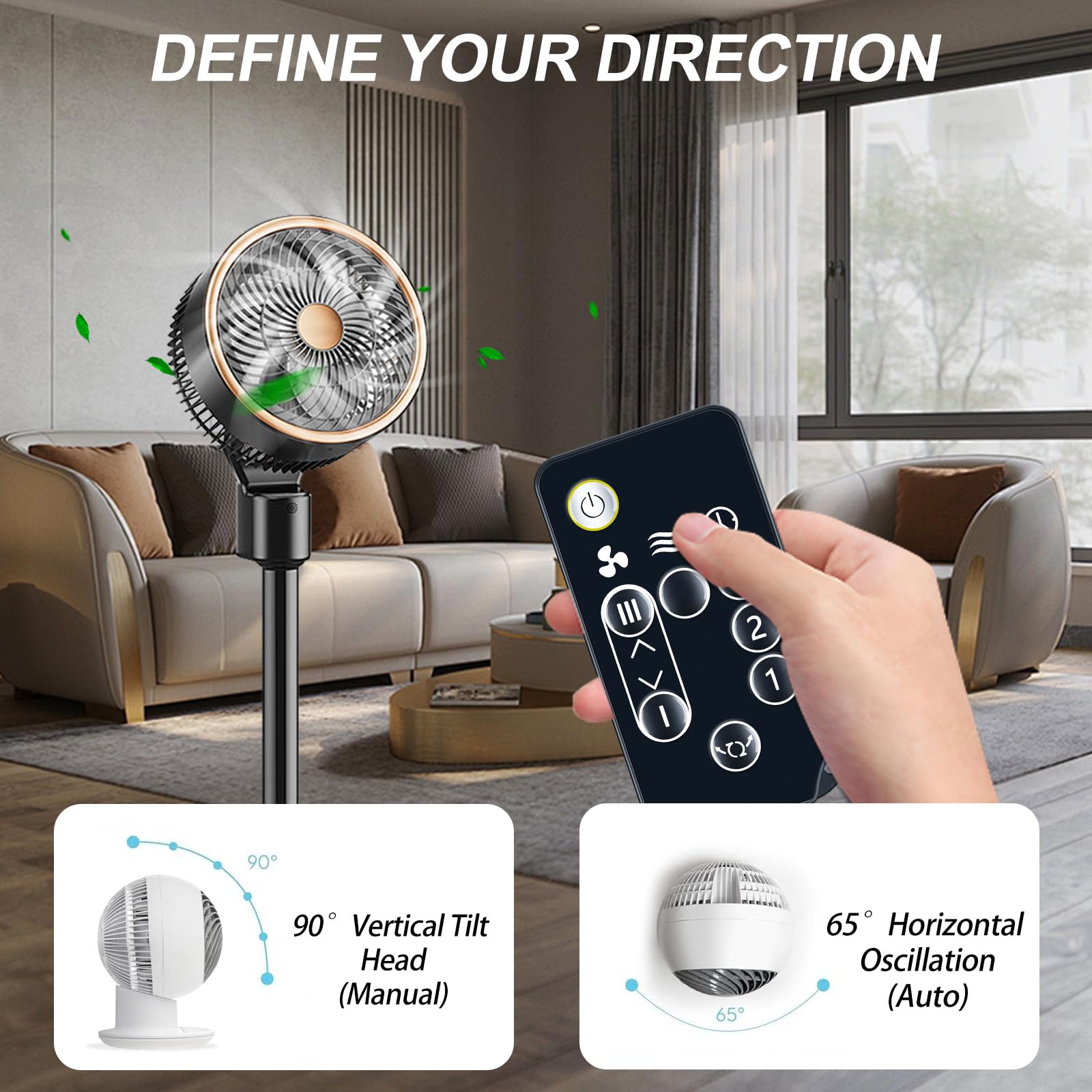 Replacement Remote Control for WOOZOO IRIS OHYAMA Globe 5-Speed
