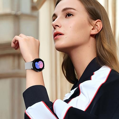 Miniatura 7 de AK Correas compatibles con Samsung Galaxy Watch 7654 - 1.575 pulgadas, 1.732 pulgadas, 1.772 pulgadas, correa deportiva de repuesto de silicona para