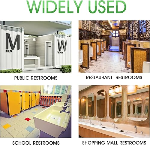 Miniatura 5 de Desodorizador para pantallas de orinal, 10 paquetes de pasteles de orinario  Alfombrillas de urinario perfumadas antisalpicaduras a granel Ocean