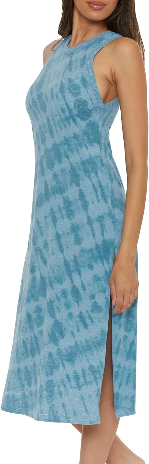BECCA Women's Trinidad Dress, High Neck, Casual, Beach Cover Ups for Women