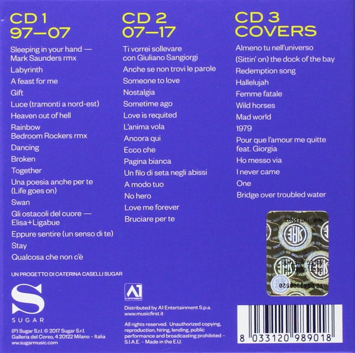 Elisa Soundtrack 97 17 Cd アルバム