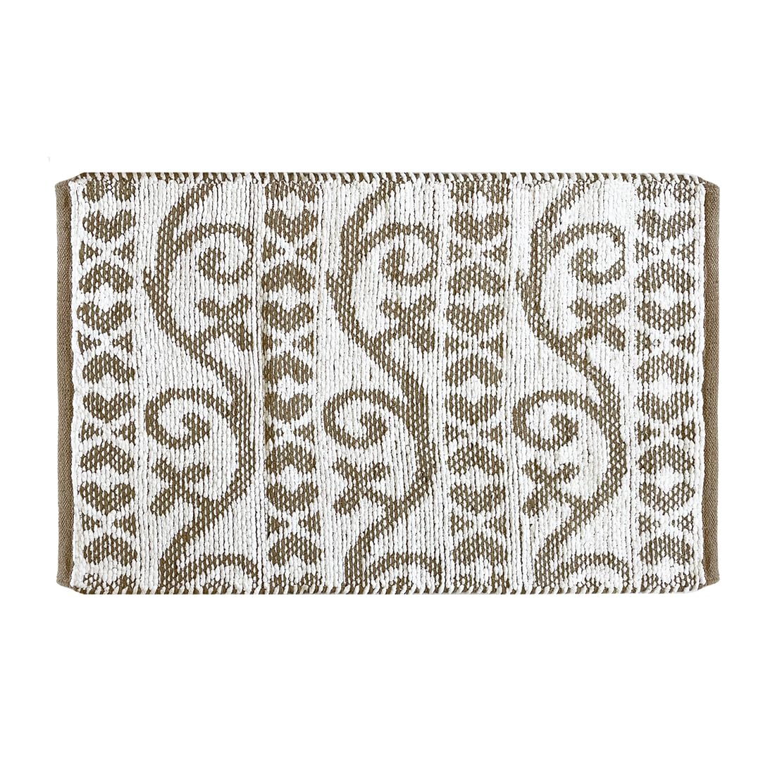 Acomoda Textil - Alfombra de Yute Ecológica de Fibra Natural. Alfombra Grande y Resistente de Fácil Limpieza para Hogar, Casa y Oficina en Interior y Exterior. (Rectangular 60x90 cm, Etnic)
