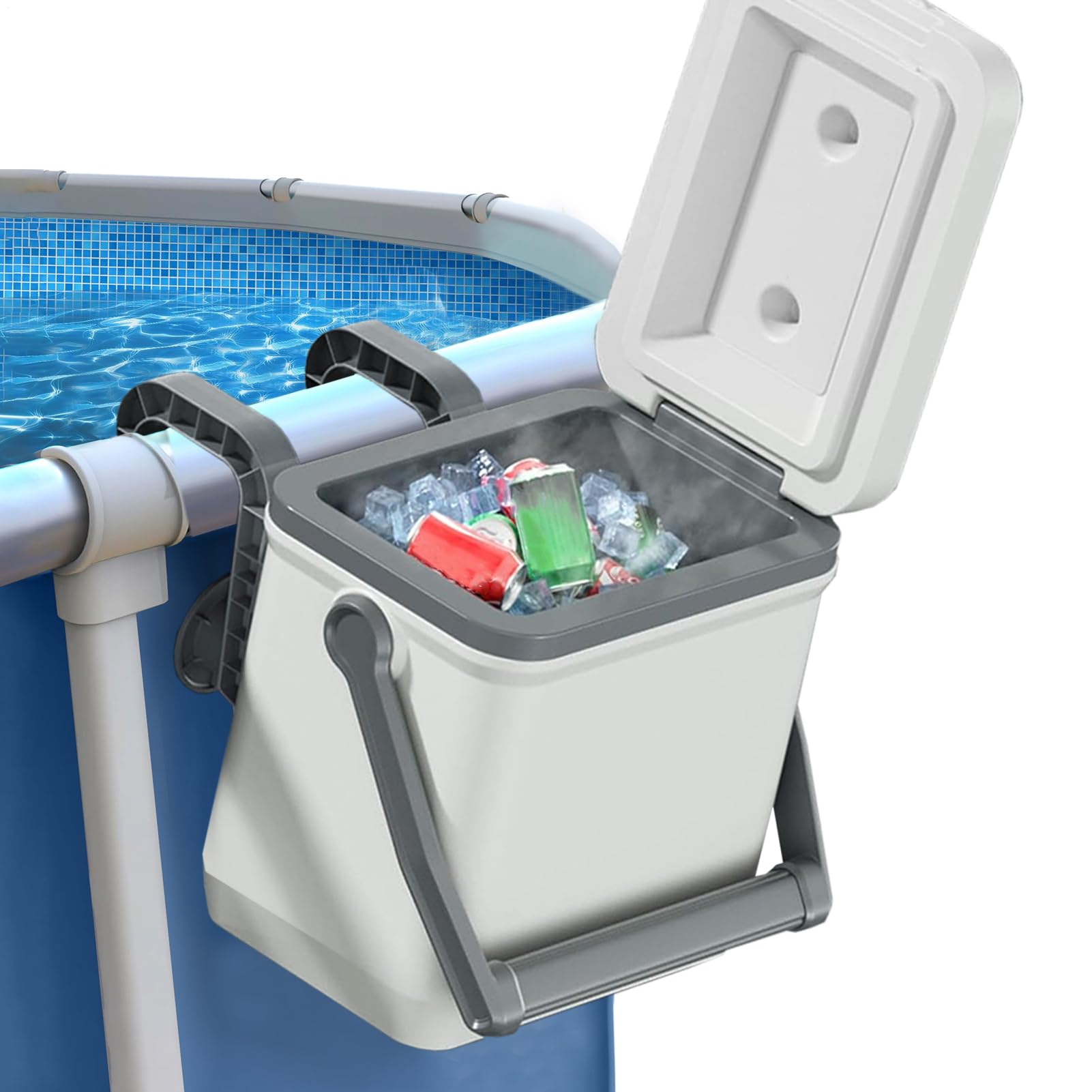 Per Piscina Box Refrigerante Impermeabile Di Grande Capacità | Termica Stagno da Piscina Spiaggia Nuoto Feste Campeggio Picnic Viaggio Giardino Spa