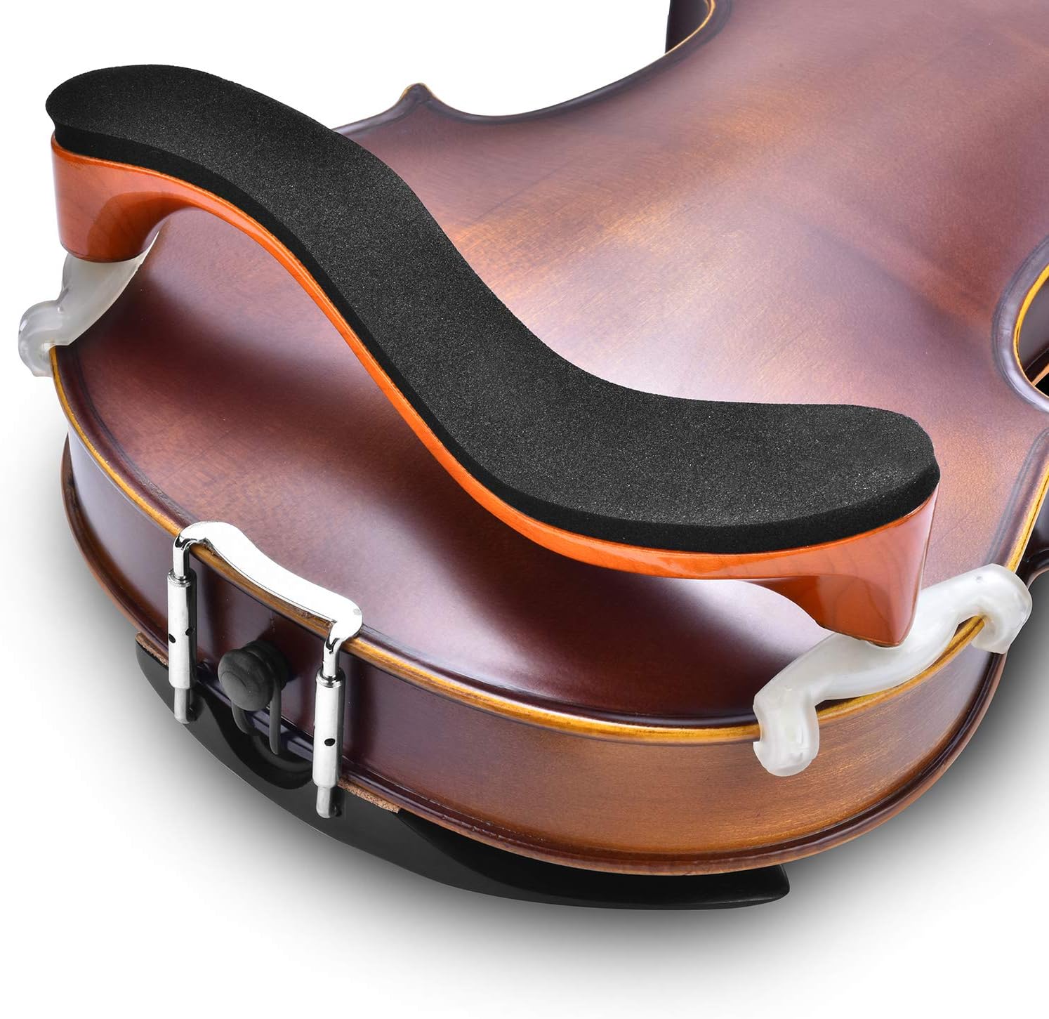 Violin Shoulder Rest for 3/4 and 4/4 Size, Healemo Shoulder Rest for Violin, Perfect for Beginners and Professionals