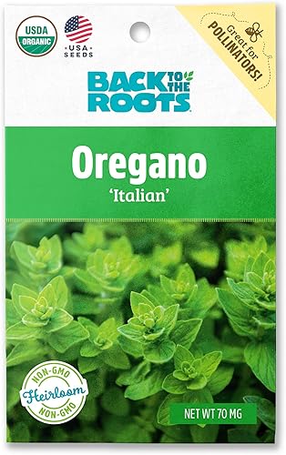 Back to The Roots Paquete de semillas 100% orgánicas - Orégano 'Italiano' 70mg