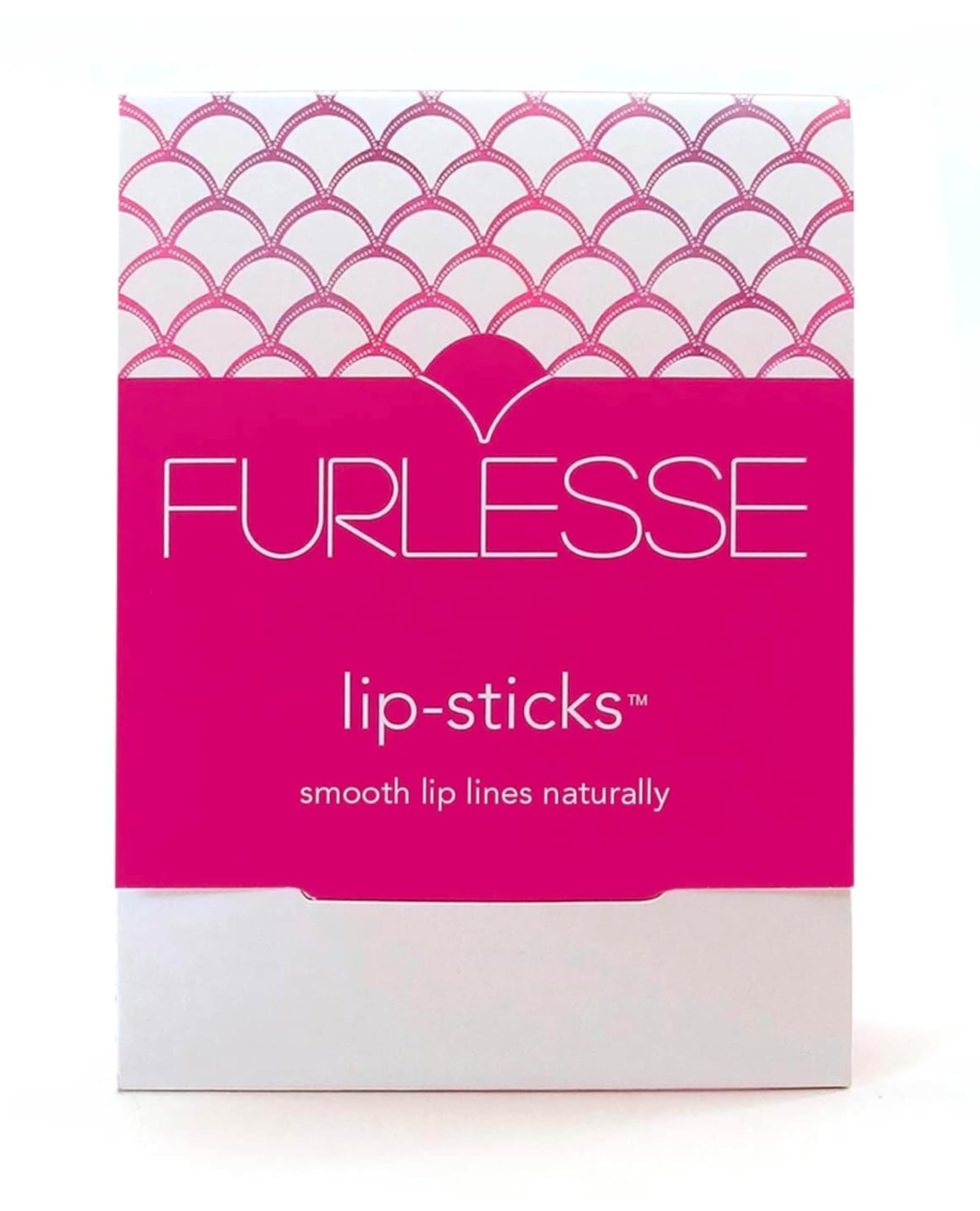 Furlesse Lip-Sticks Wrinkle Patches, Overnight Anti-Wrinkle Patches for Smile Lines, Fine Lines, and Expression Lines, Non-invasive Lip Patches,