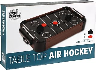KOOPMAN 497200200 Mini Game Air Hockey 48.5 x 30 x 8.5 cm - 3 x AA Batteries Not Included