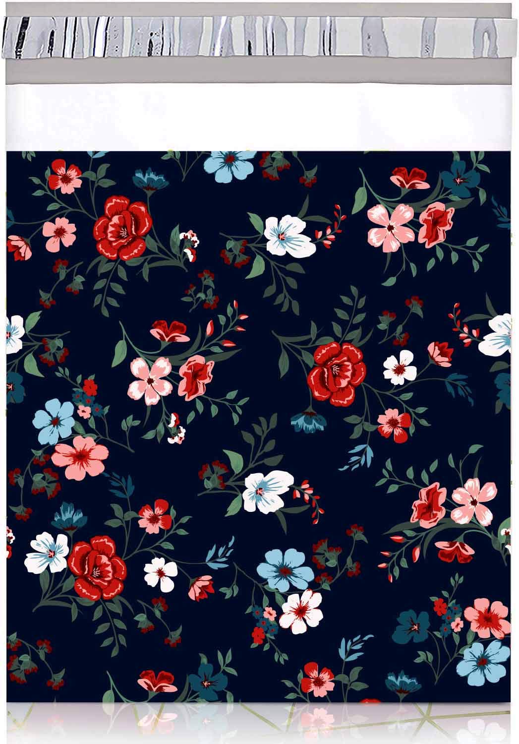 ODOD Poly packaging courier bag Poly mailer Wild Flower design self Sealable 12 * 16 inch (30.5cm * 40.64cm) (Pack of 50) (B09NSVPJFH) Amazon Price History, Amazon Price Tracker