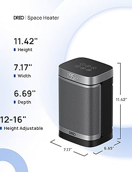 Amazon.com: Dreo Space Heater, 1500W Portable Electric