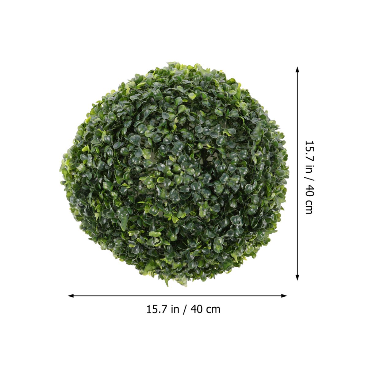 Wakauto 1pc Simulated Grass Ball Grass Ball Faux Greenery Faux Eucalyptus Tree Home Decoration Topiary Plant Green Foliage Balls Green Grass Balls Plant Ball Decor Fake Bouquet