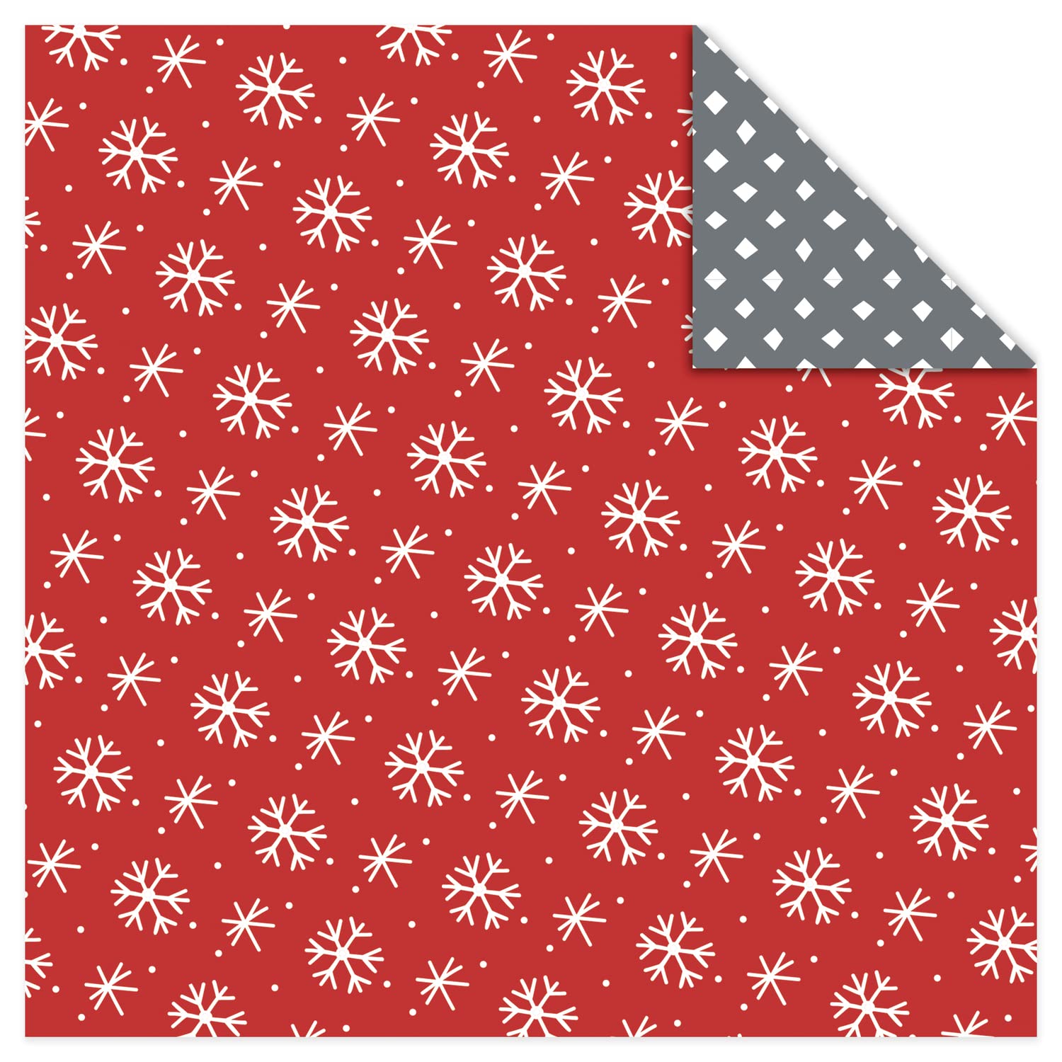 Ursus 38075599F - vouwbladen Nordic Christmas, ca. 15 x 15 cm, 120 vellen vierkant vouwpapier met 10 verschillende kerstmotieven, aan beide zijden bedrukt, kleurrijk