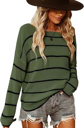 LA LIGNE Mini Toujours striped cashmere sweater