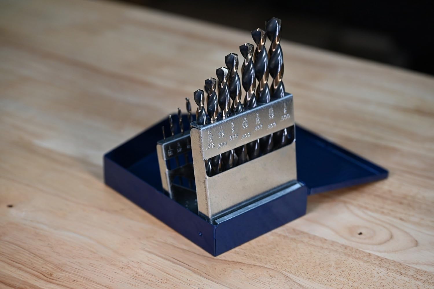 Century Drill & Tool 25230 Pro Grade Charger Drill Bit Index Set, 15-Piece