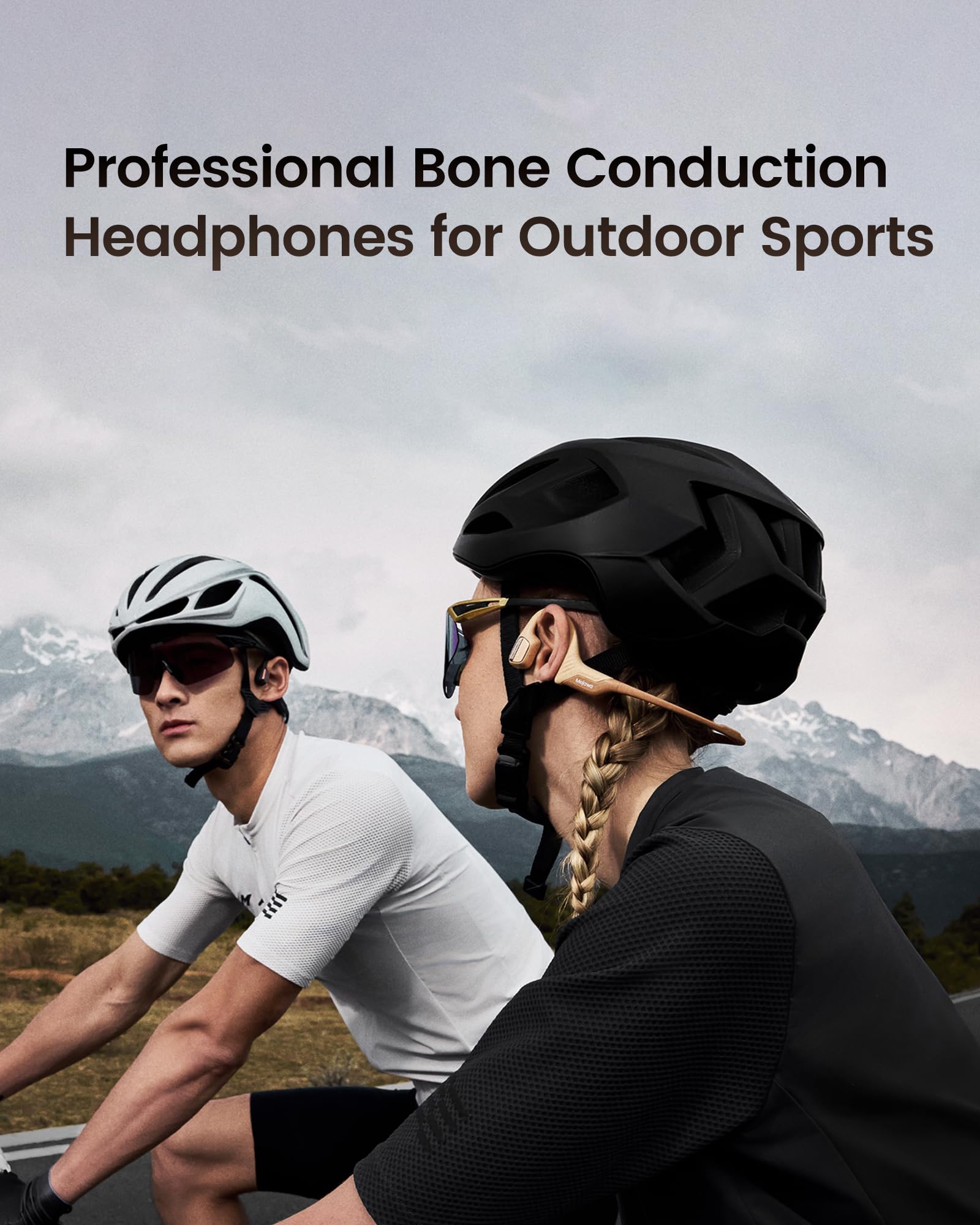 Mojawa Purra Run Bone Conduction Headphones Black - Dettaglio