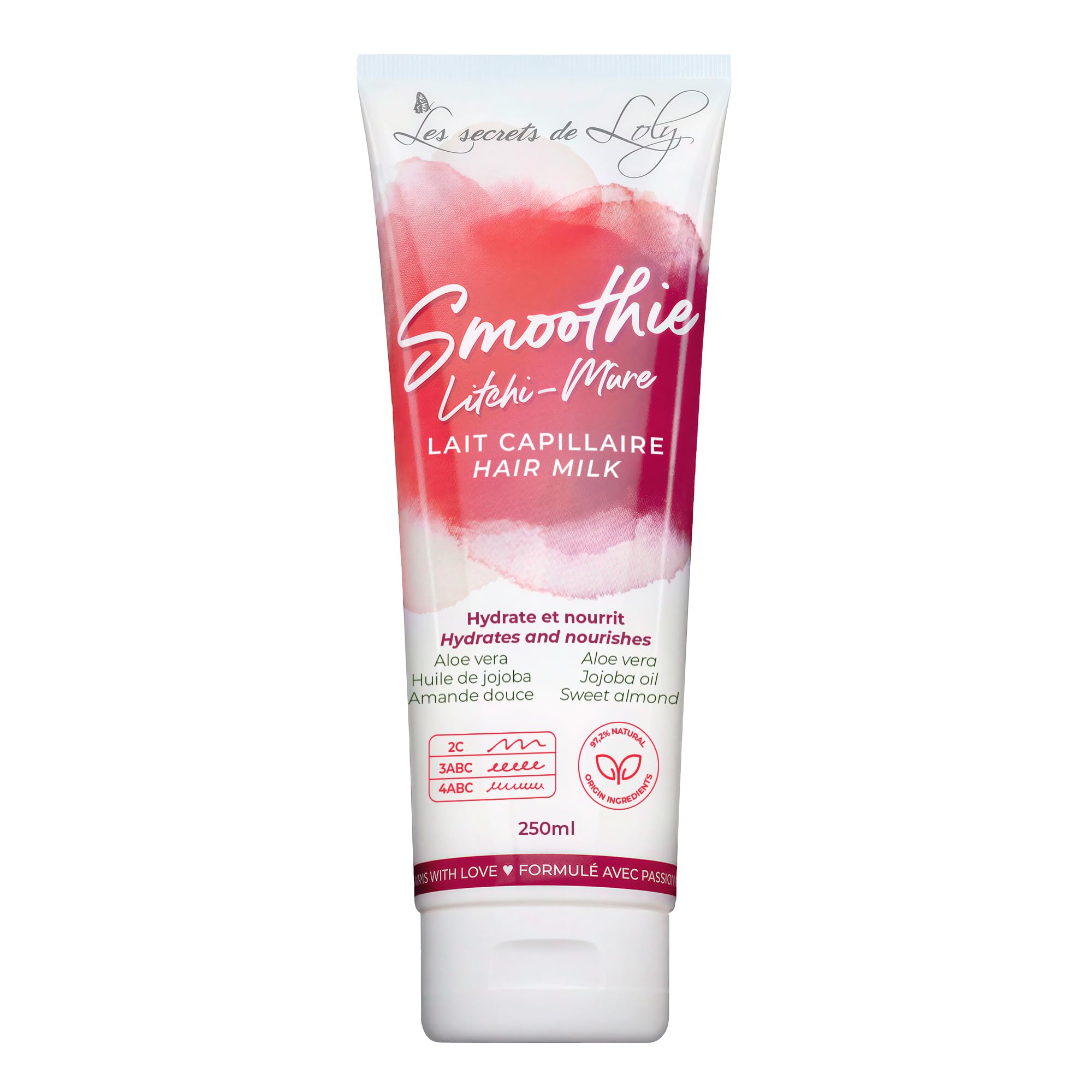 LES SECRETS DE LOLY Smoothie Litchi-Mure 250 ml