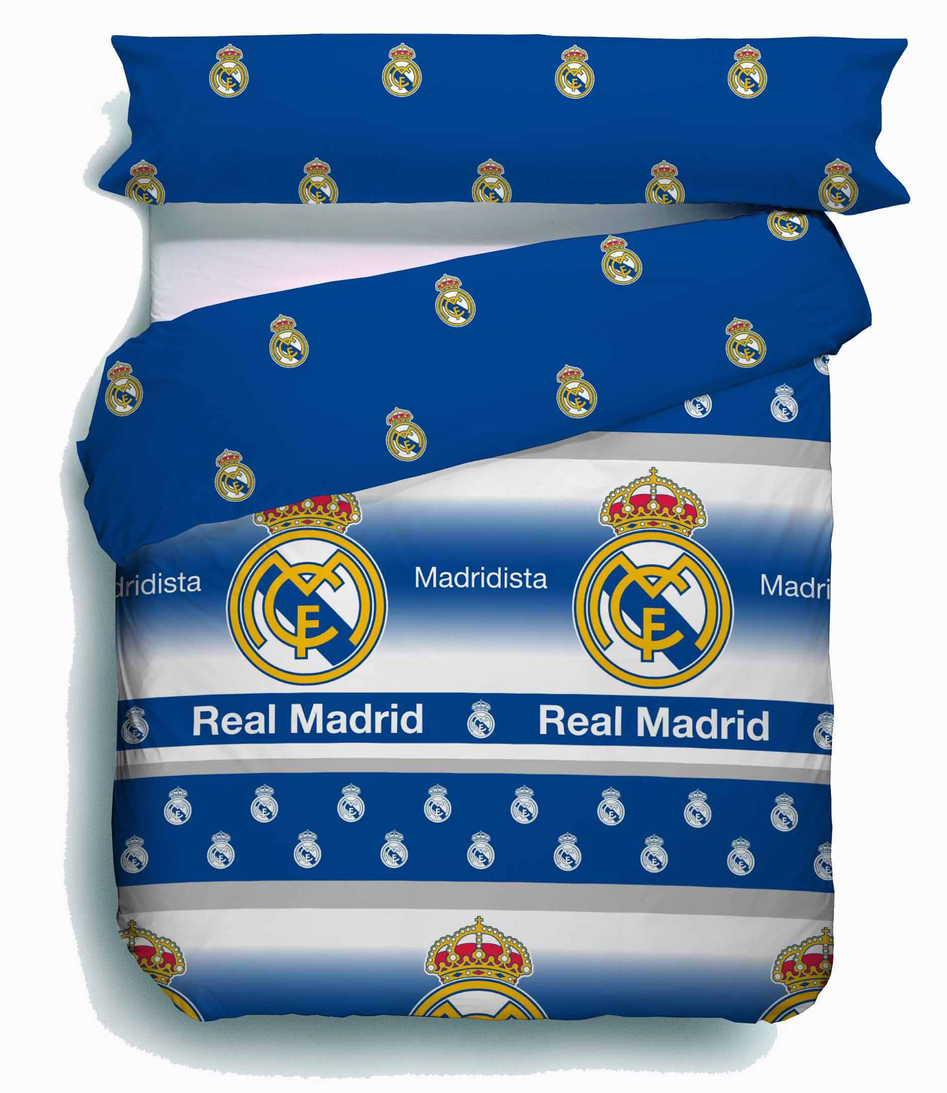 Asditex Funda Nórdica Real Madrid, 2 piezas, Cama 90 cm.