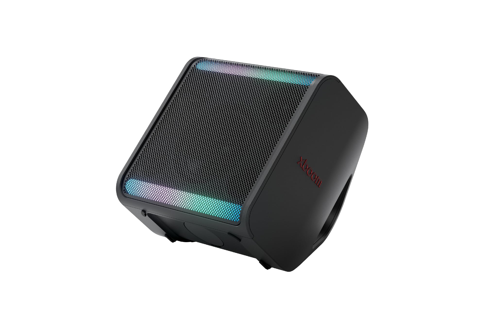 LG xboom Stage301,Speaker Portatile Wireless per Feste, Cassa Karaoke Portatile, Impermeabile IPX4 per Uso Esterno, con 12 Ore di Autonomia,Indicatore LED (Per Chitarra/Microfono)