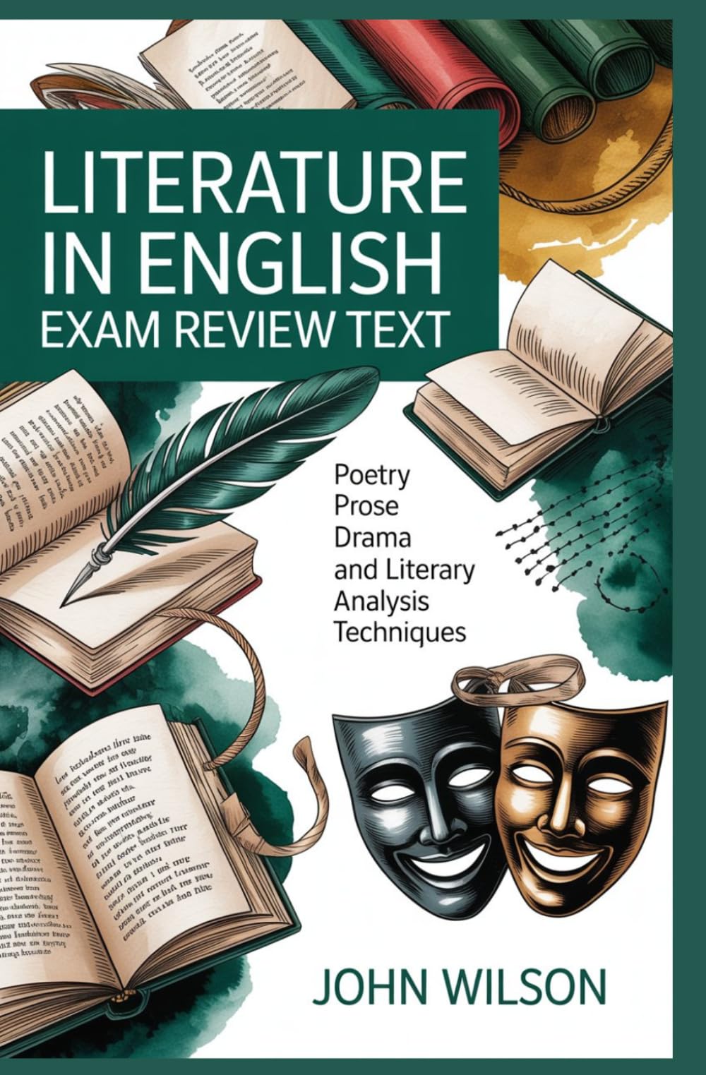 LITERATURE IN ENGLISH EXAM REVIEW TEXT: poetry prose drama and literary analysis techniques