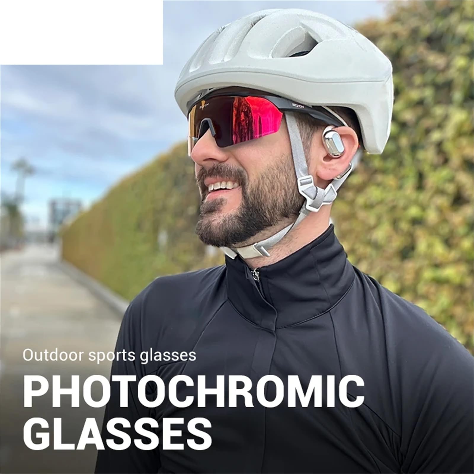 Gafas de Ciclismo Gafas de ciclismo fotocromáticas | Deportes Correr Gafas de sol Senderismo al aire libre Conducir Bicicleta Carretera